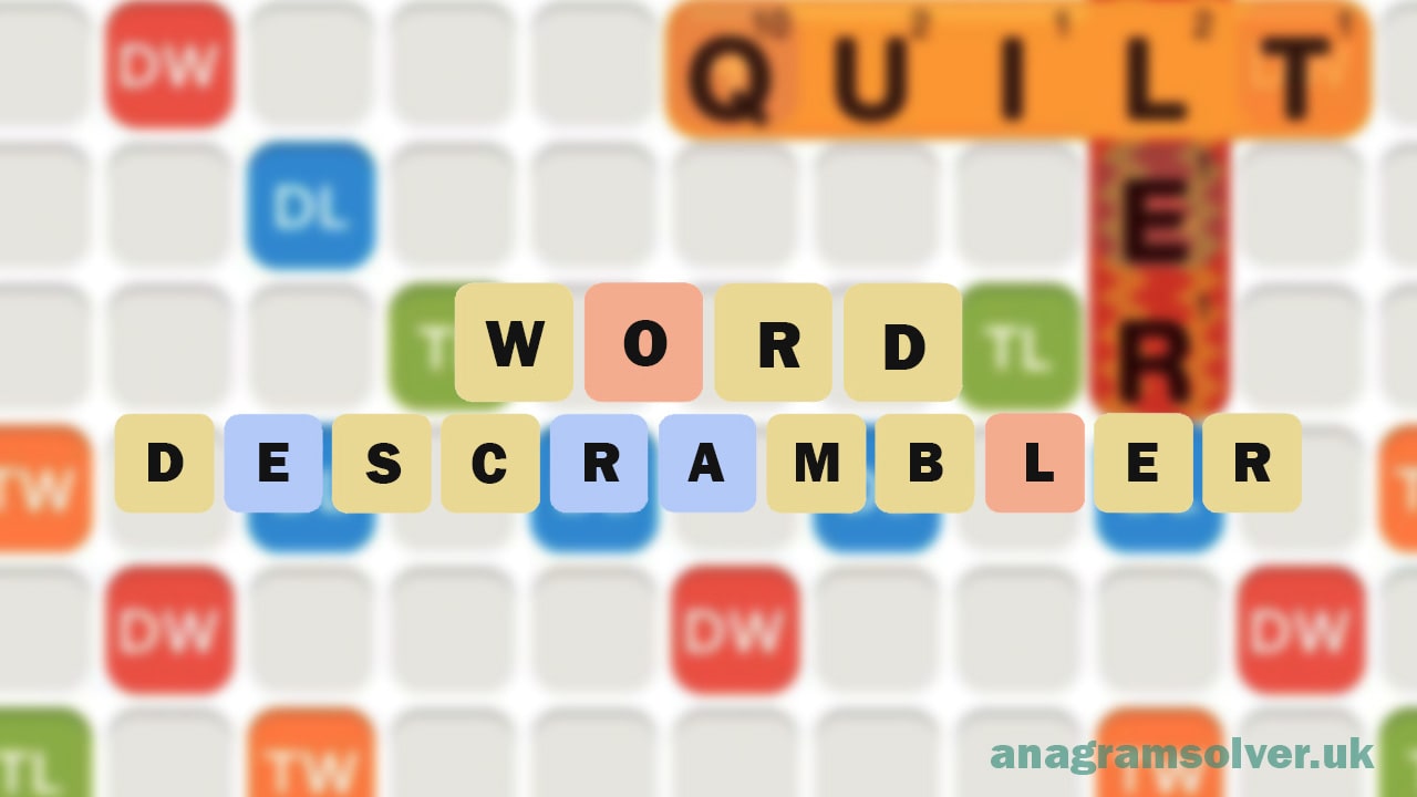 Word Descrambler Online